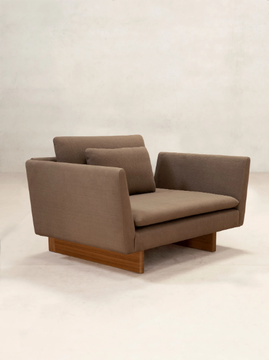 X + L 05 - Fabric armchair with armrests by Phantom Hands - view 3